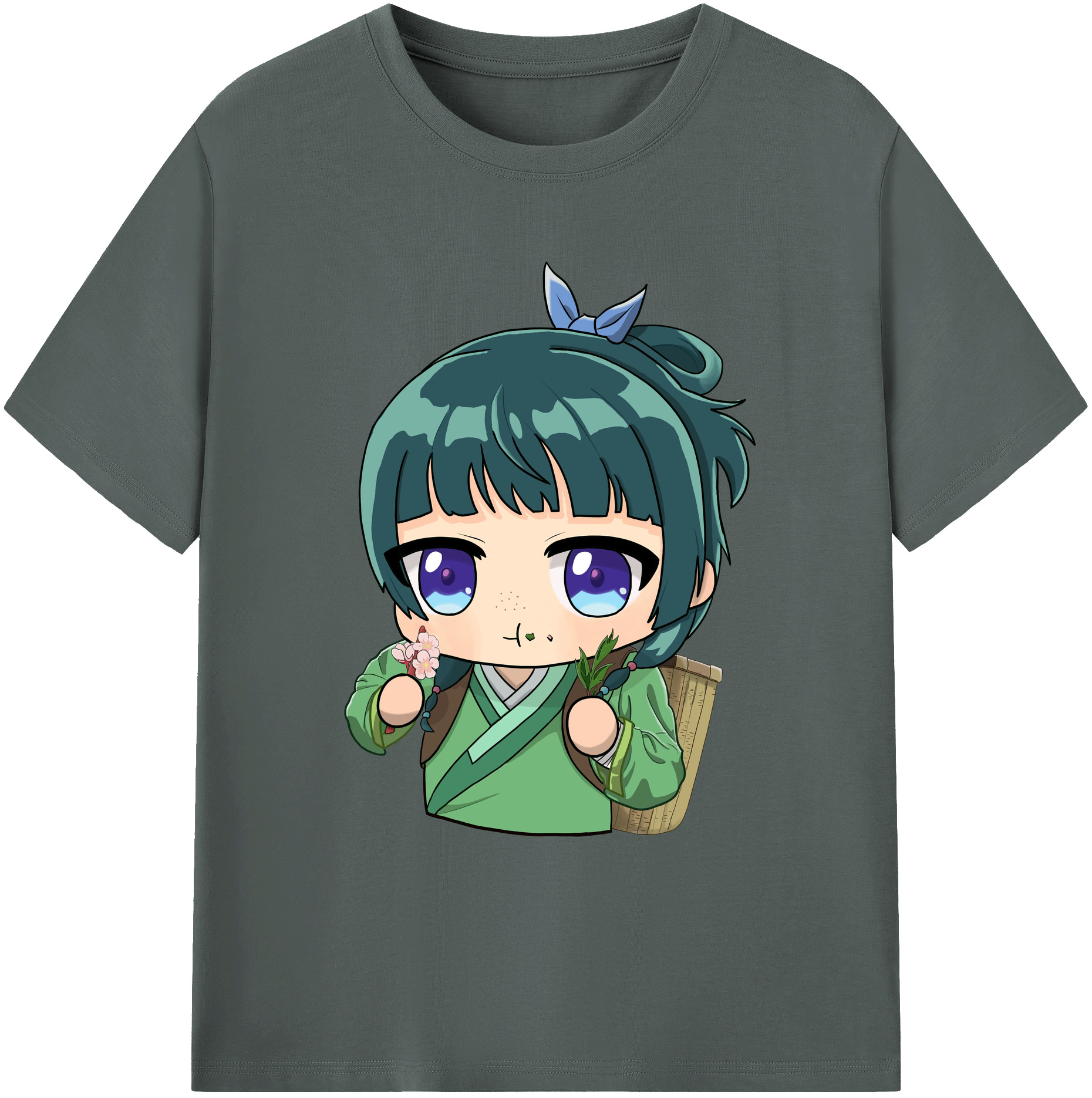 （画像用） 薬屋のひとりごと The Apothecary Diaries 綿100％ メンズ半袖Tシャツ｜肌触りやわらか＆通気性